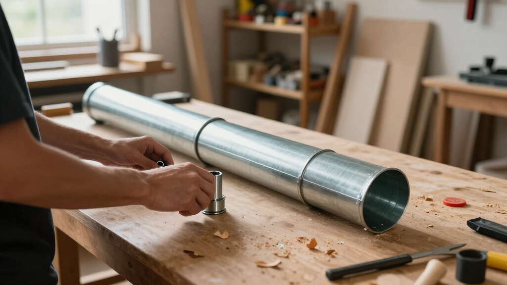 dust collection ductwork starter kit with fittings