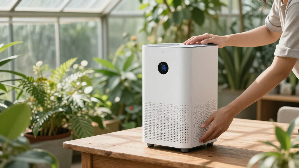 energy efficient air purifier for large room