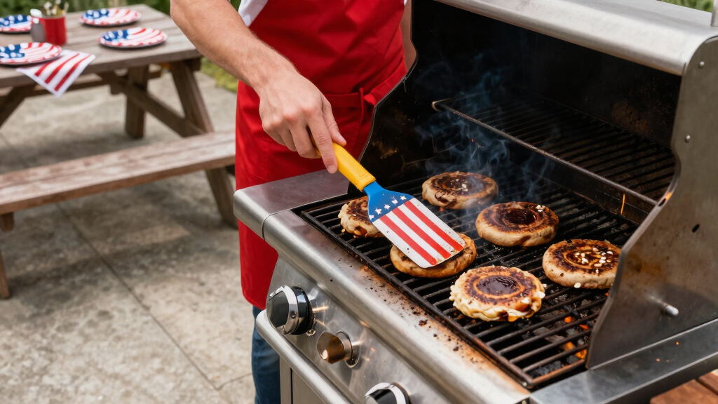 patriotic grill tools
