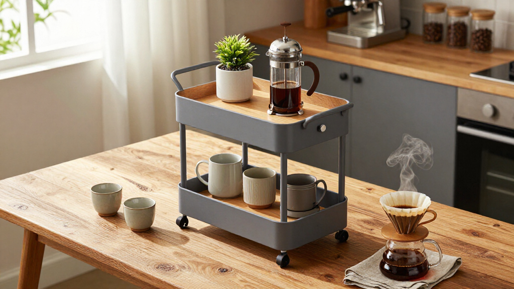 best utility cart for coffee gear