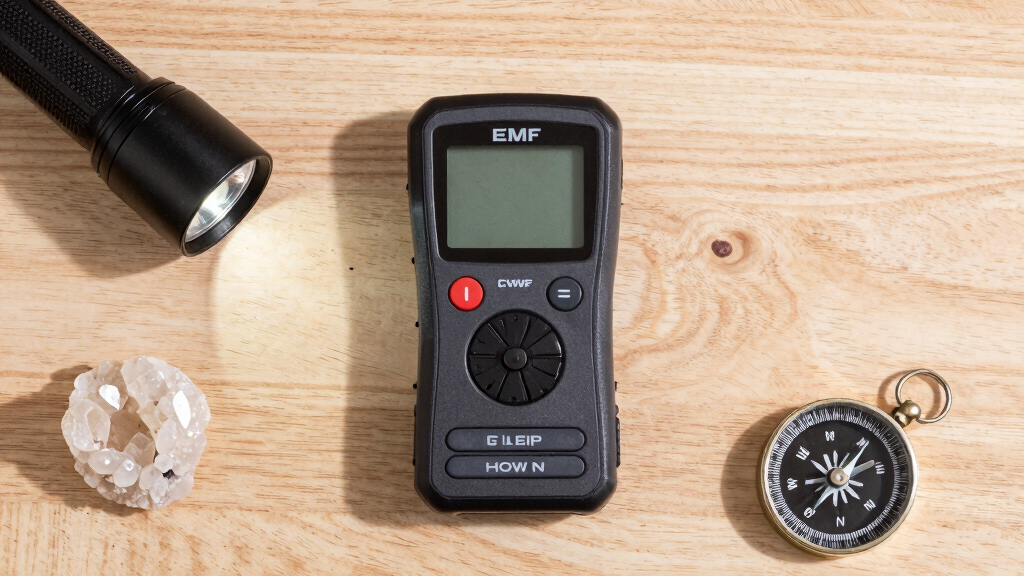 EMF detector for paranormal investigations