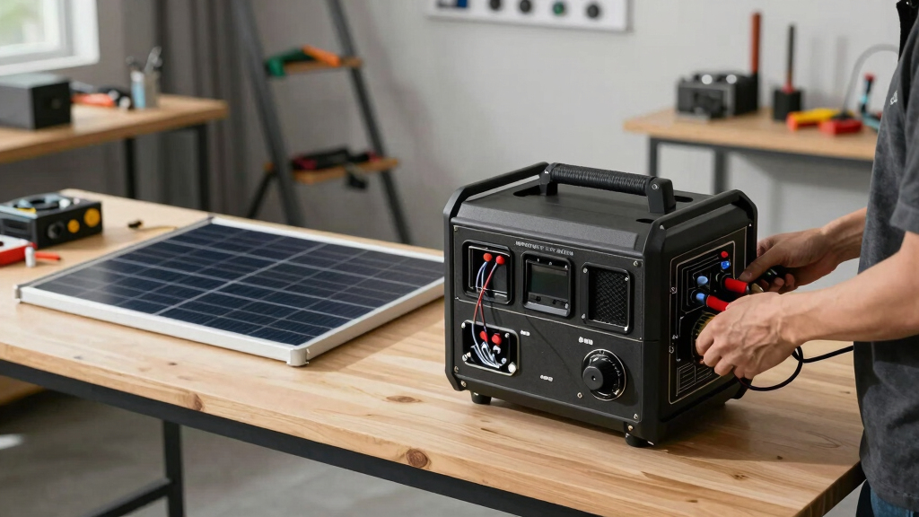 solar-powered backup generators