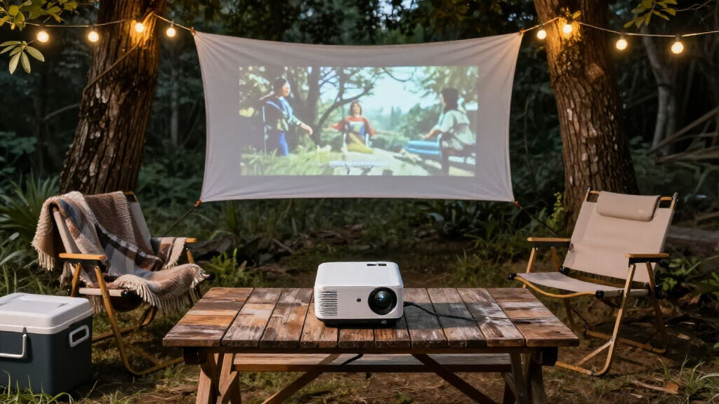 14 Best Portable Projectors for Epic Camper Movie Nights in 2026