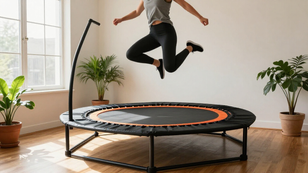 premium fitness trampoline sets