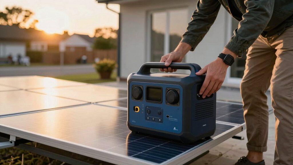 solar backup power stations