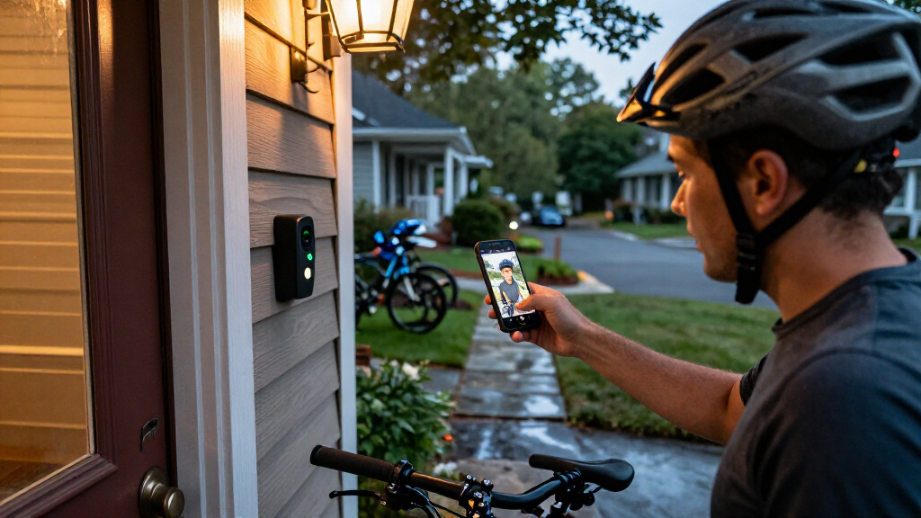 video doorbell with 2k resolution