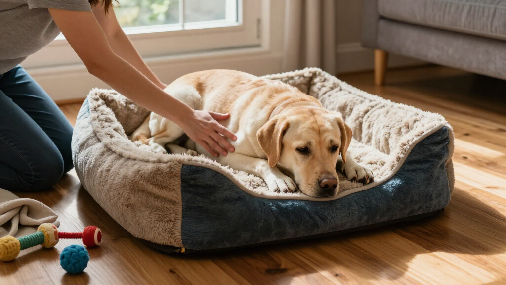 orthopedic dog beds for hip dysplasia