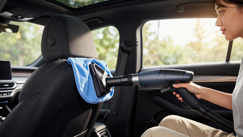 way to clean car interior