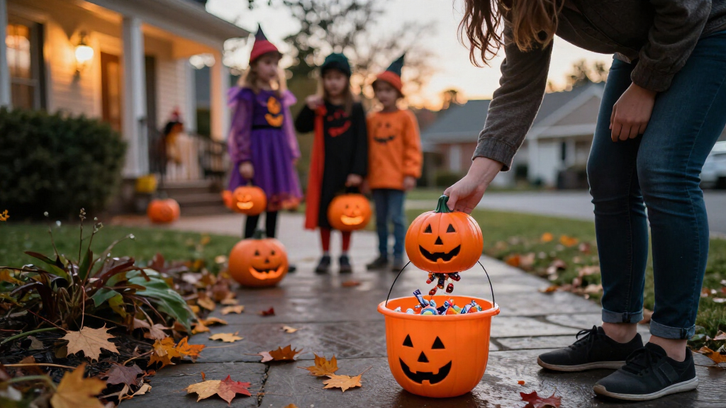 best outdoor Halloween candy holders