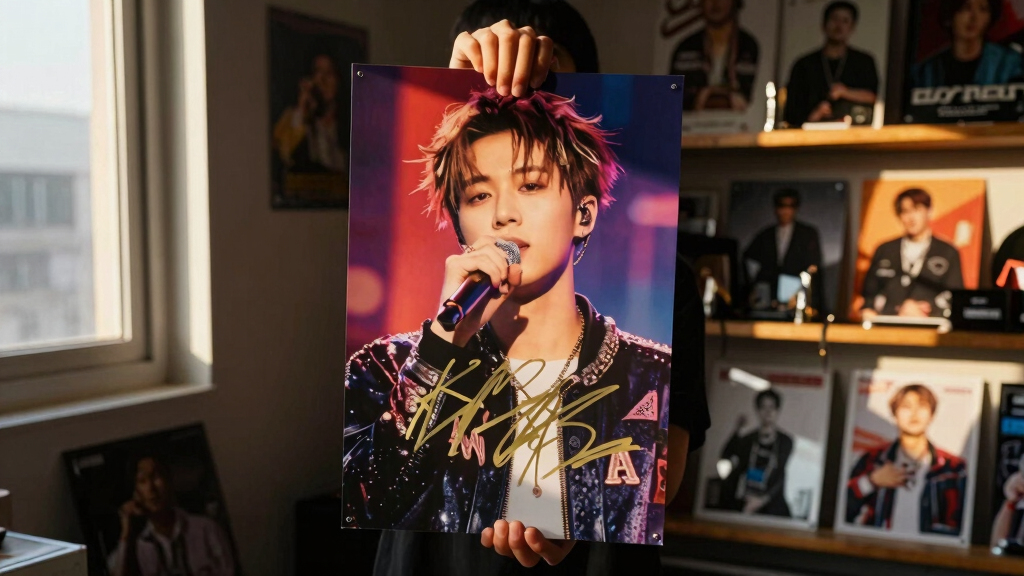 celebrity autographed posters