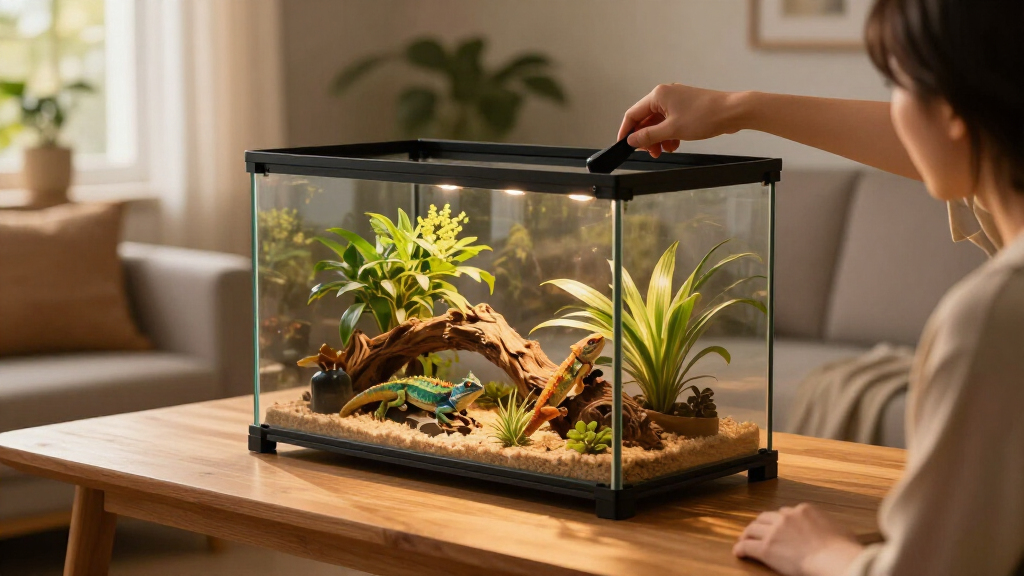 luxury reptile terrariums