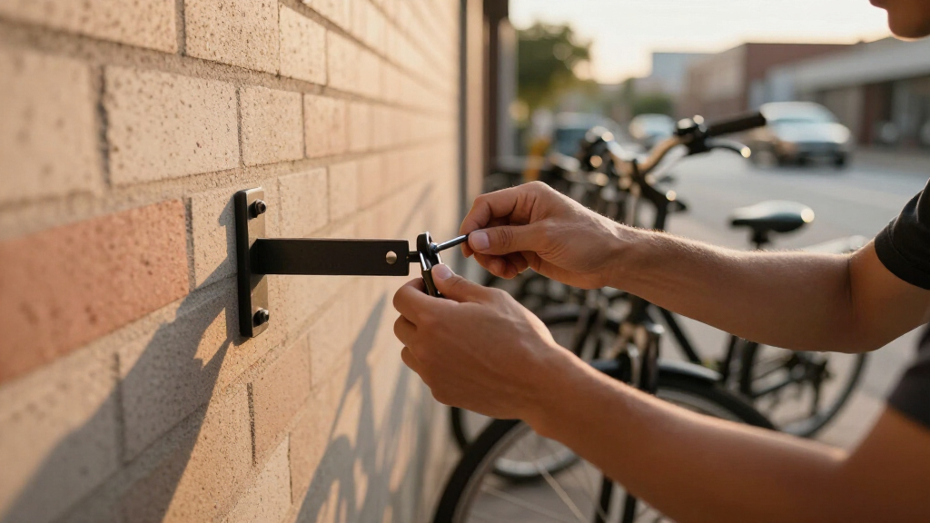 best wall anchor for bike security