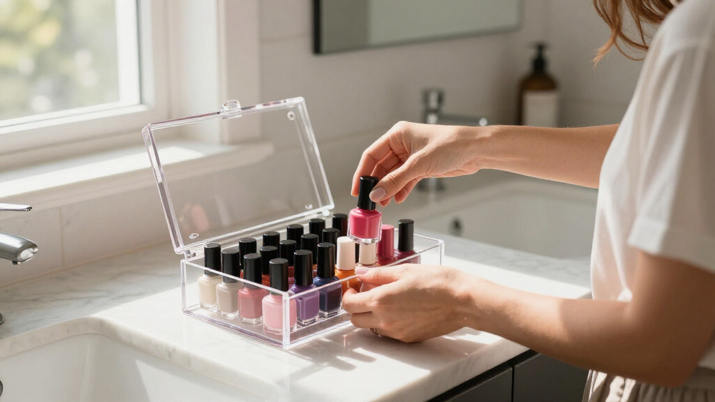 nail polish storage cases