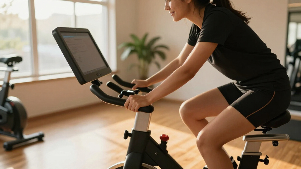 Best spin bikes with large screens