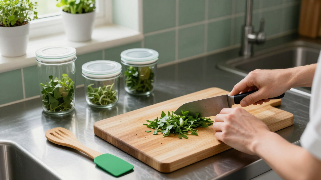 best green kitchen accessories