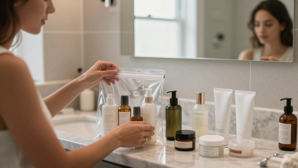 women's skincare travel sets