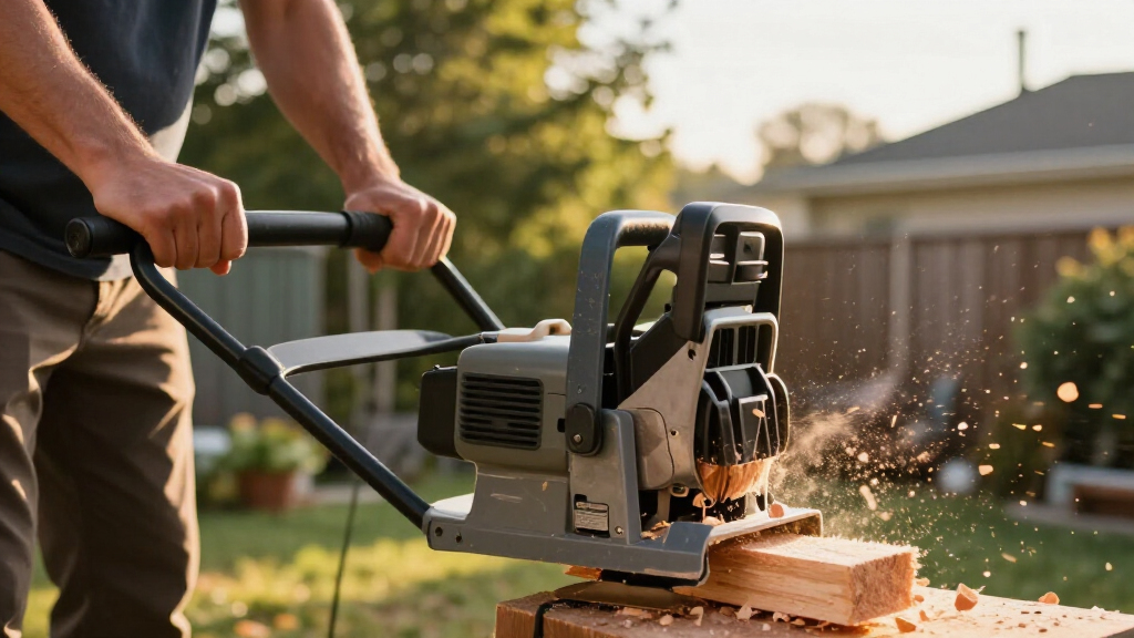 gas wood chippers 5 inch