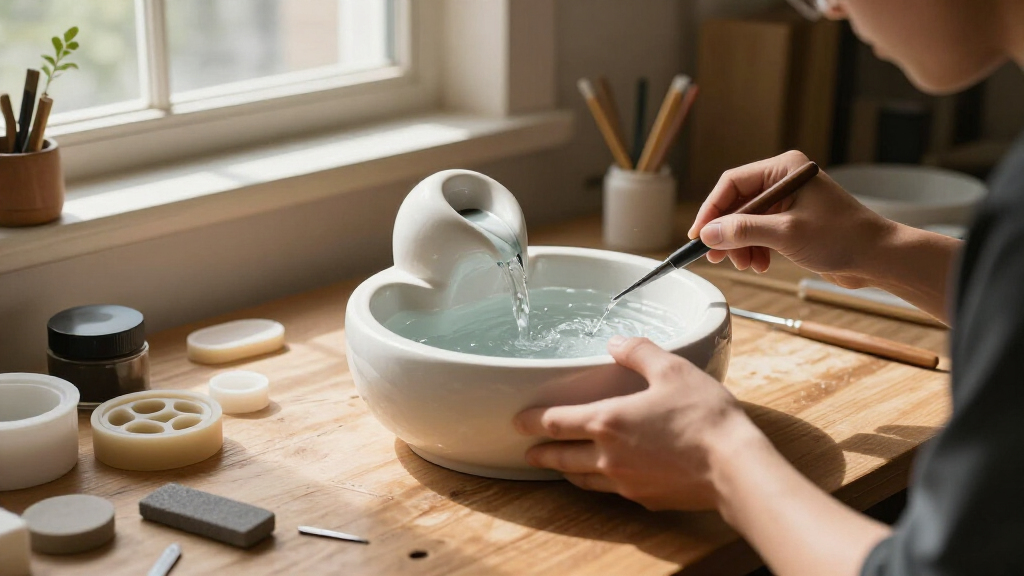 best premium tabletop waterfall fountain