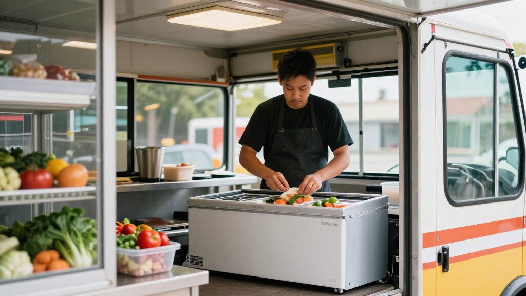best commercial chest freezers for food truck prep