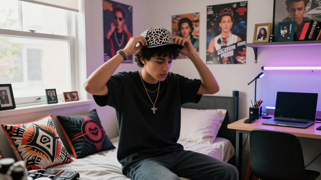 celebrity-inspired dorm room decor