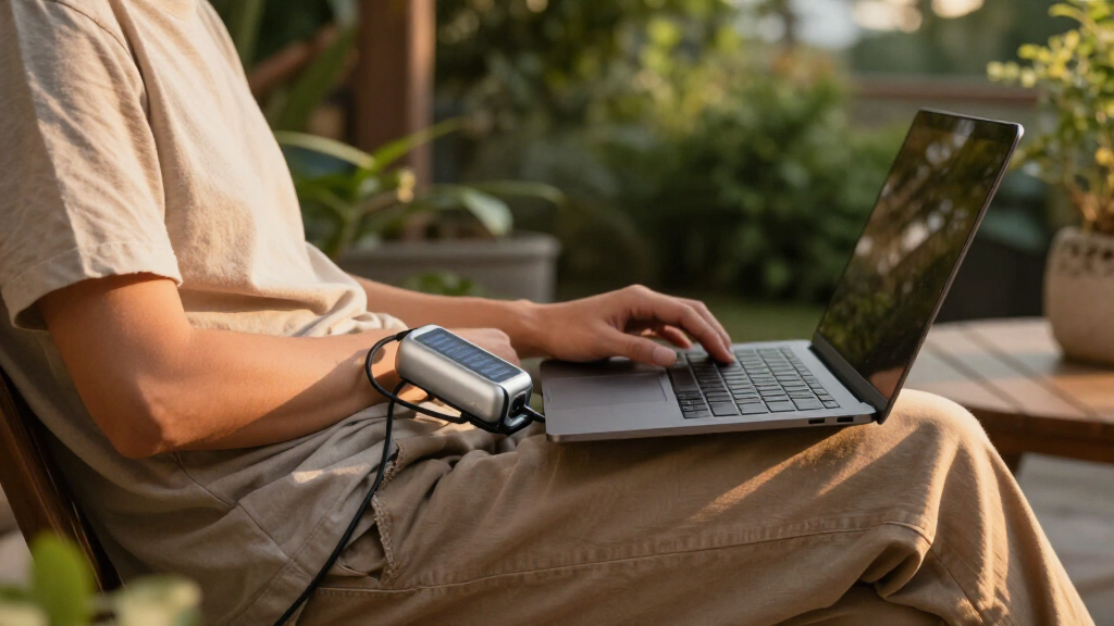 solar-powered laptop chargers