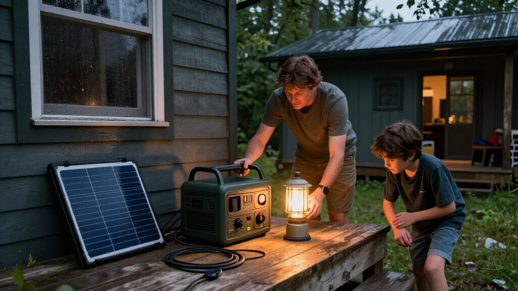 solar generators for emergency power