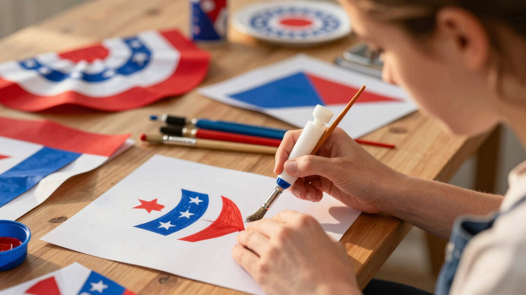 patriotic arts and crafts supplies