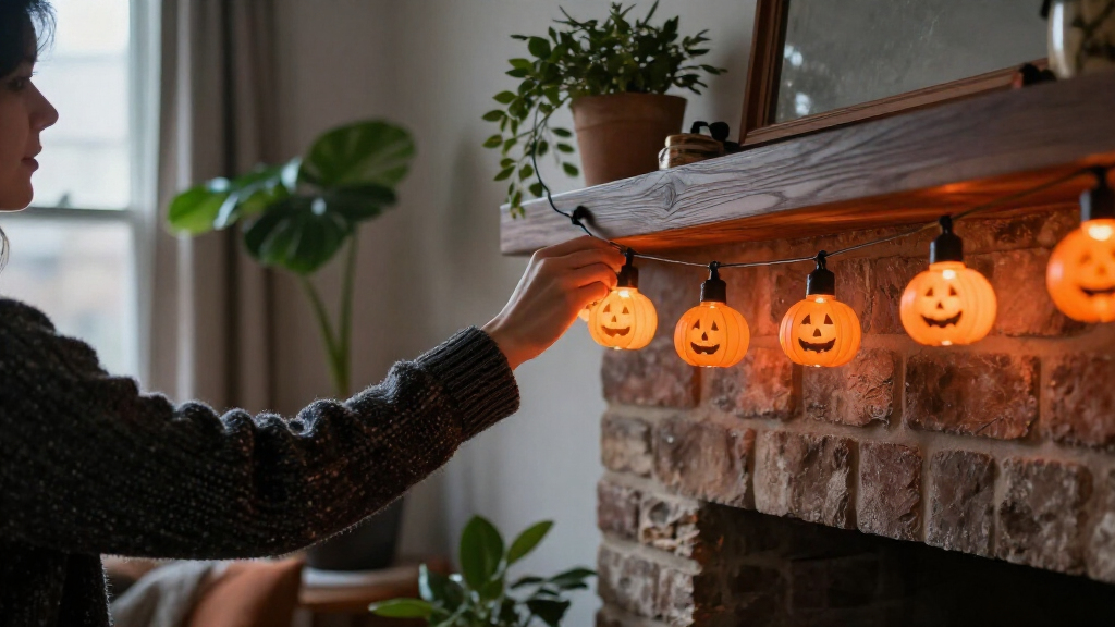 Halloween decorative string lights