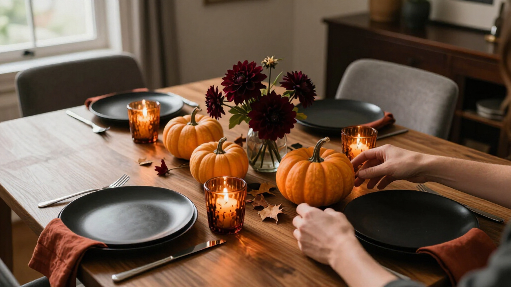 halloween table decorations