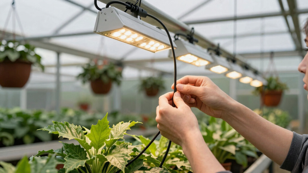 best daisy chain grow lights for greenhouses