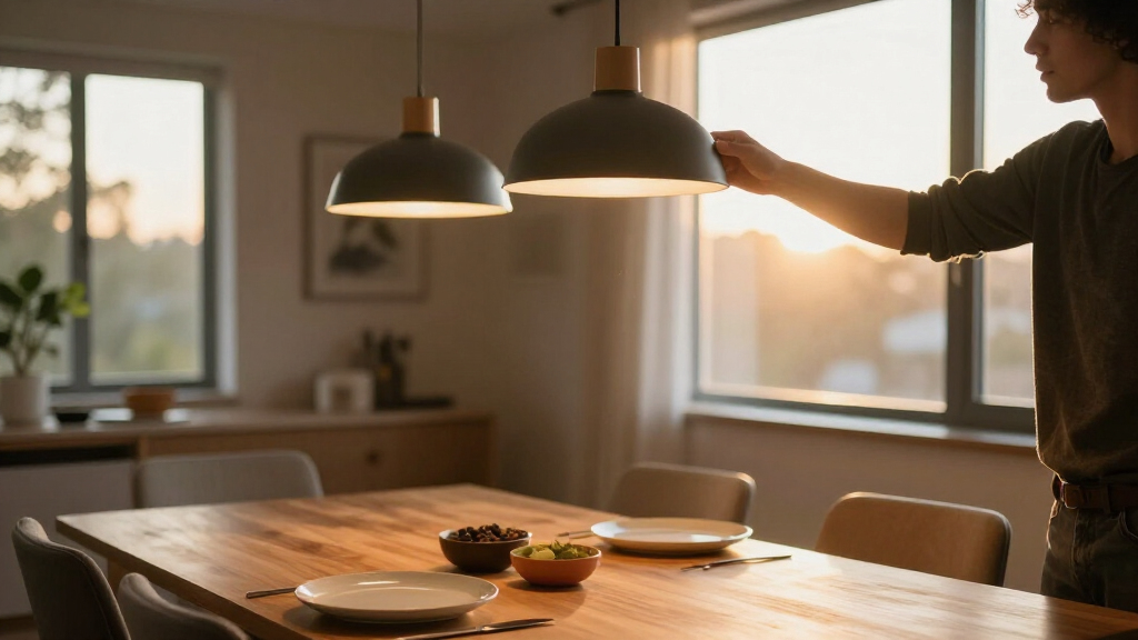 best dining room lighting