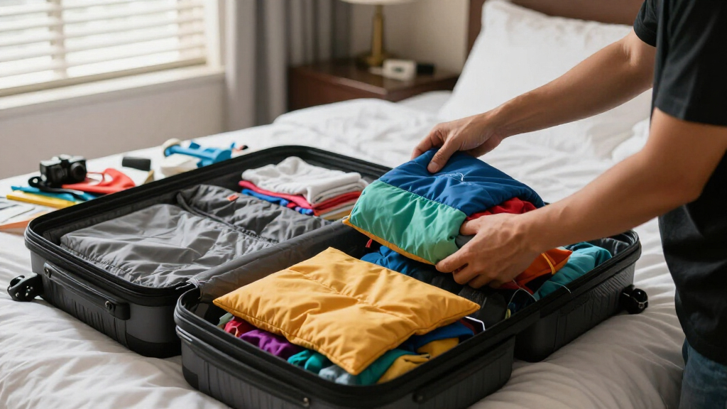 packing cubes for organized travel