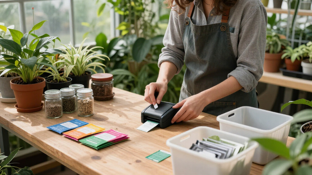 best label maker for seed packets and bins