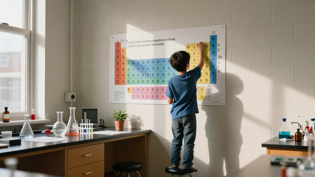 periodic table wall charts