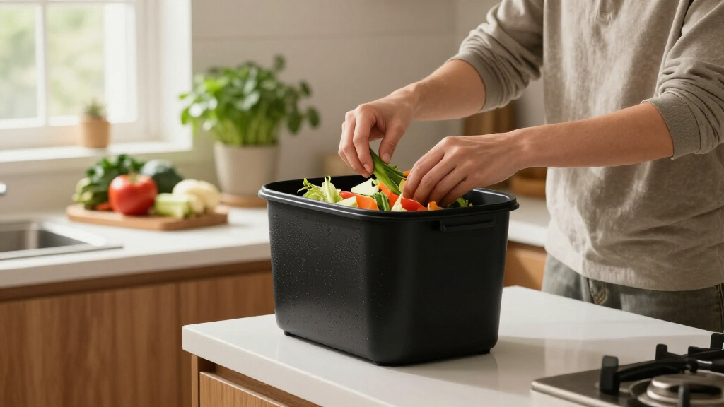 electric compost bin for kitchen