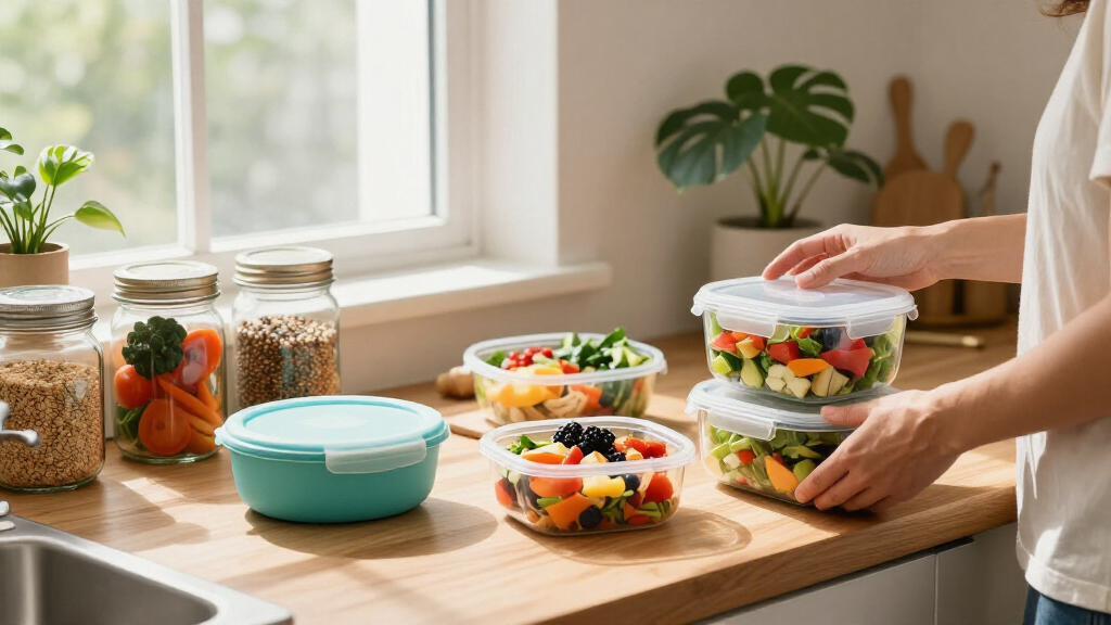 vegan-friendly meal prep containers