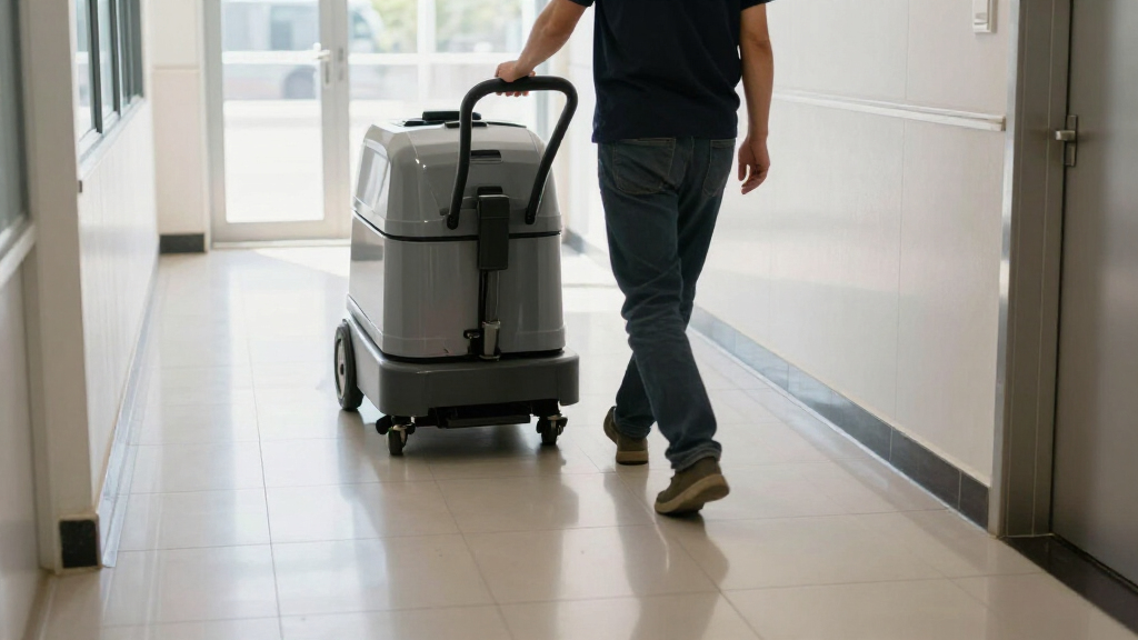 best walk behind floor scrubber machine