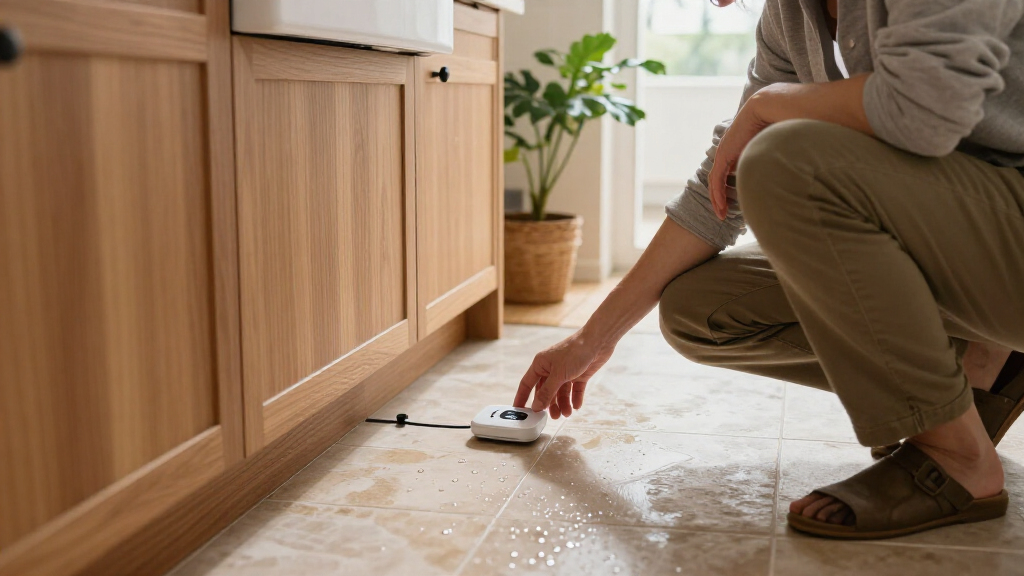 smart home leak sensors