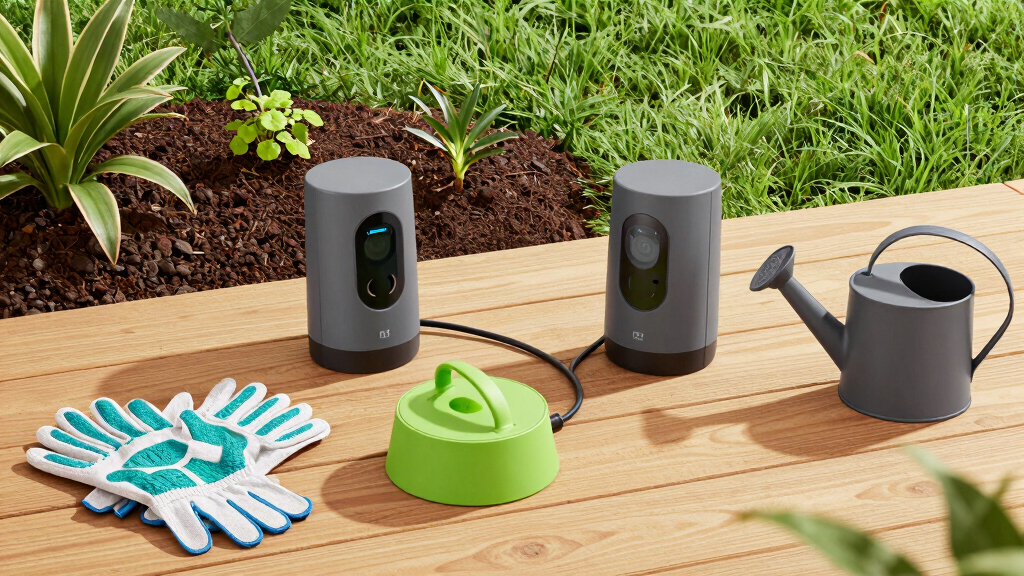 AI-powered outdoor garden sensors