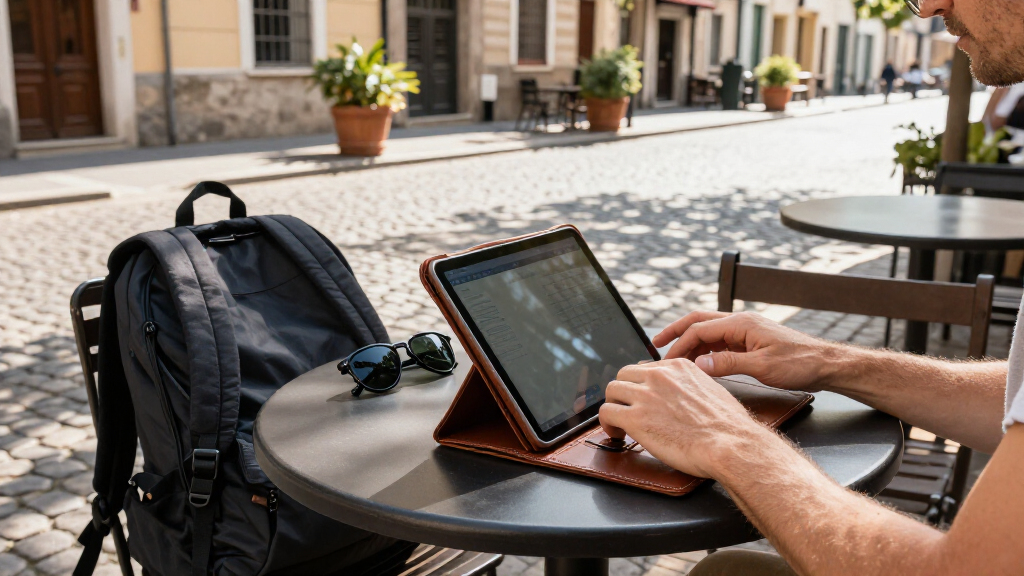 tablet keyboard cases for travel productivity