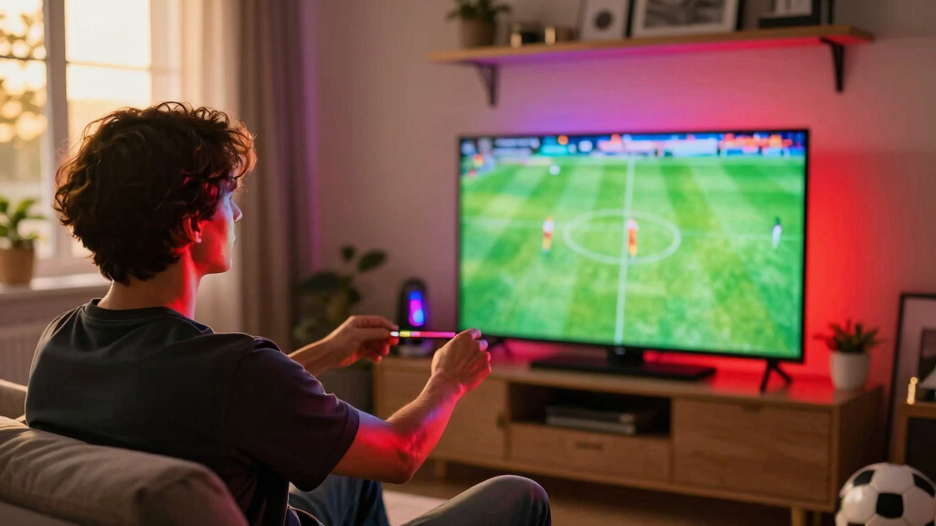 soccer fan LED light strips