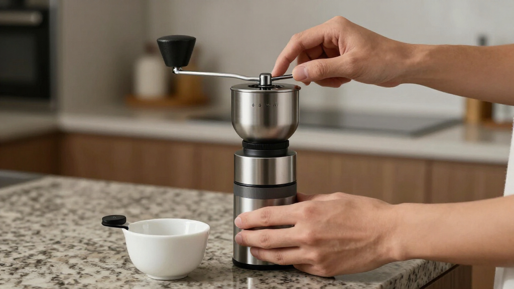 best 64mm burr grinder with magnetic catch cup