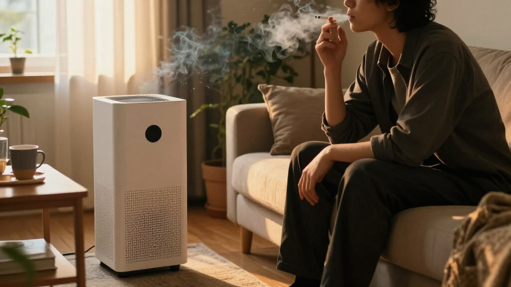 air purifier for smokers in shared home