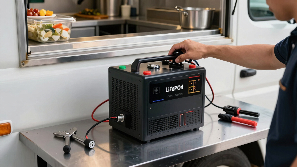 best LiFePO4 power stations for food trucks