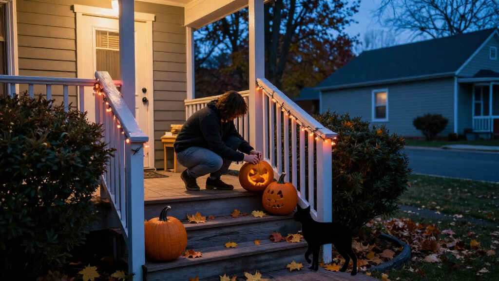Halloween outdoor decorations