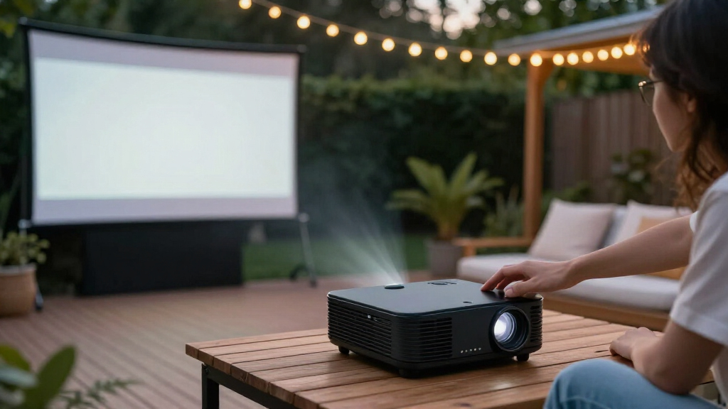 best backyard movie projectors