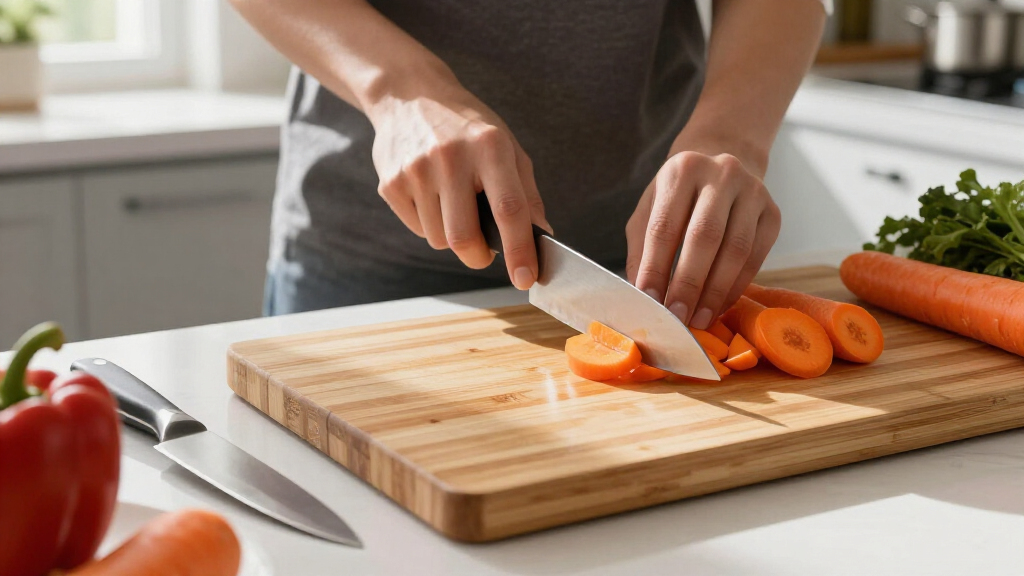 bamboo cutting boards for knives