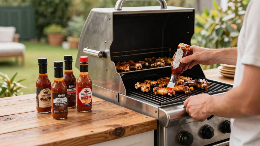 international barbecue sauce set