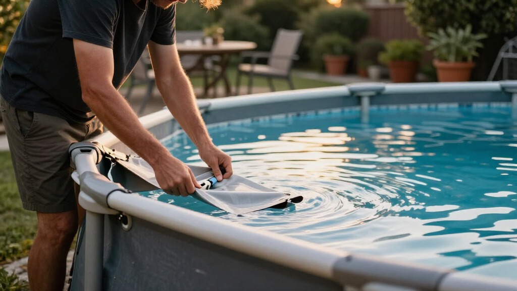 best above ground pool liner replacement