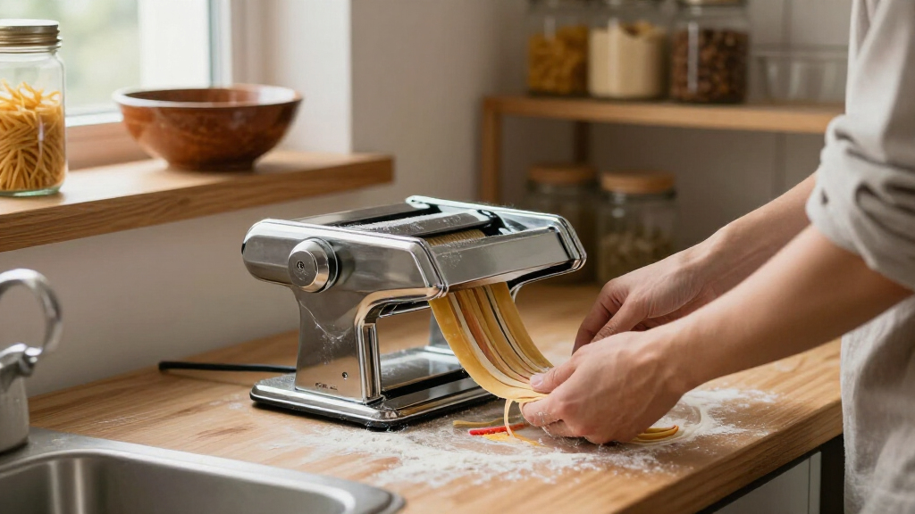 automatic pasta maker electric for fresh pasta